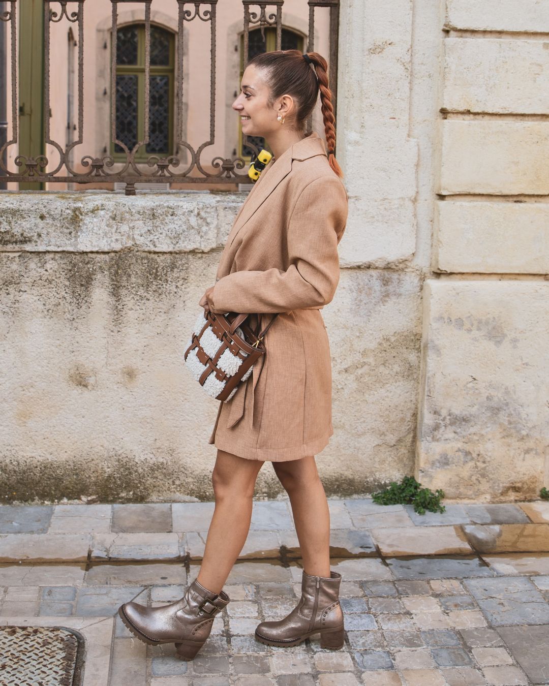 Botines plateadas mujer con tacón - Émilia - Casualmode.es